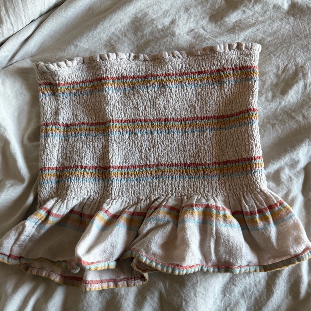 American Eagle Outfitters Multicolor Smocked Top